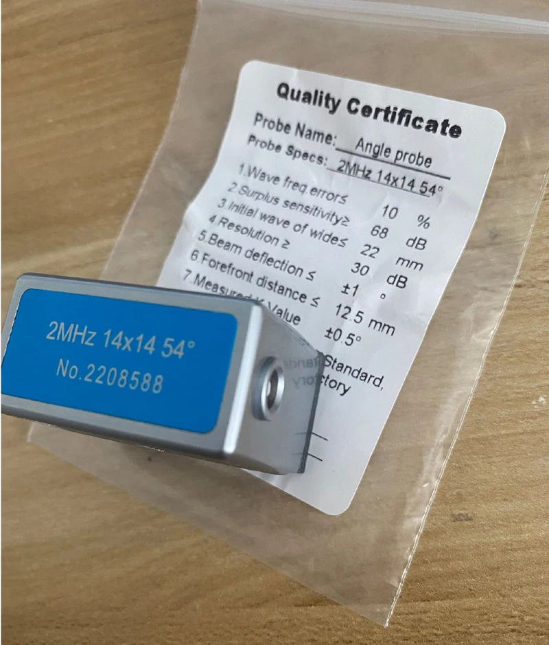 

14*14 2MHz 54 degree Angle Beam контактный датчик