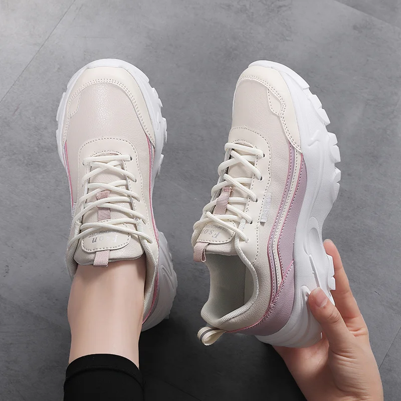 Xiaomi SALUDAS Women's Sneakers Luxury Fashion Casual Shoes Zapatillas Mujer Heightened Running Sneakers Vulcanized Women Shoes