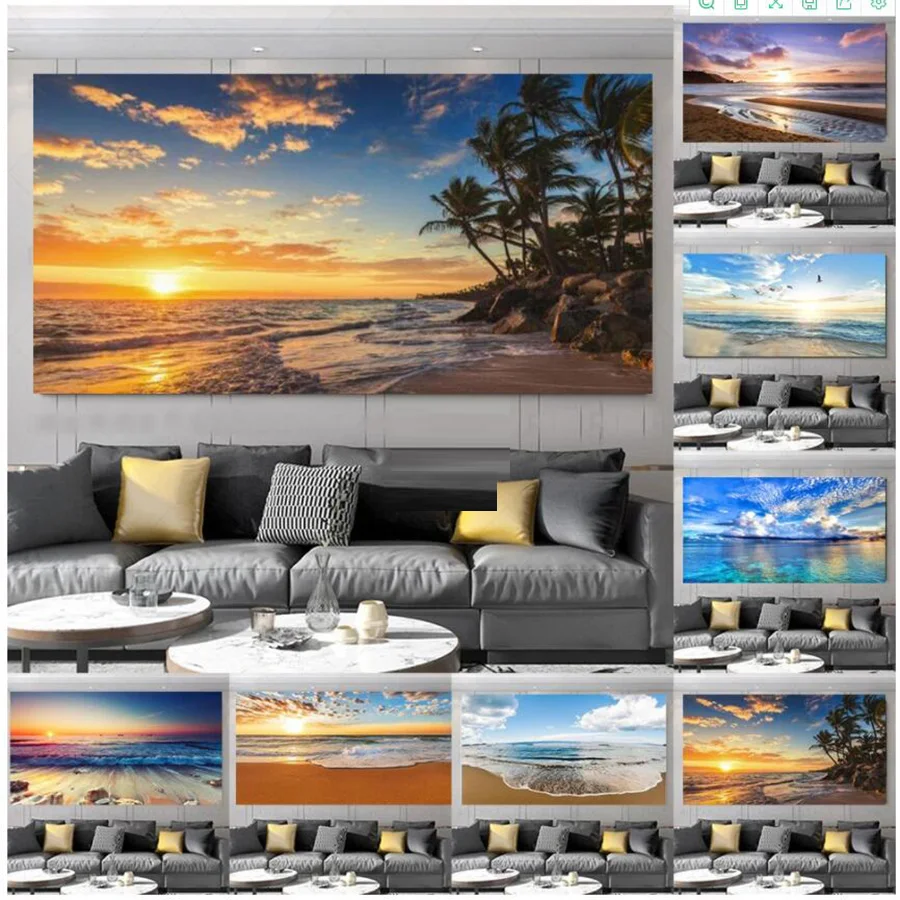 

Абстрактная красочная облако пейзаж алмазная живопись большая полная Алмазная вышивка искусство для творчества EE2827