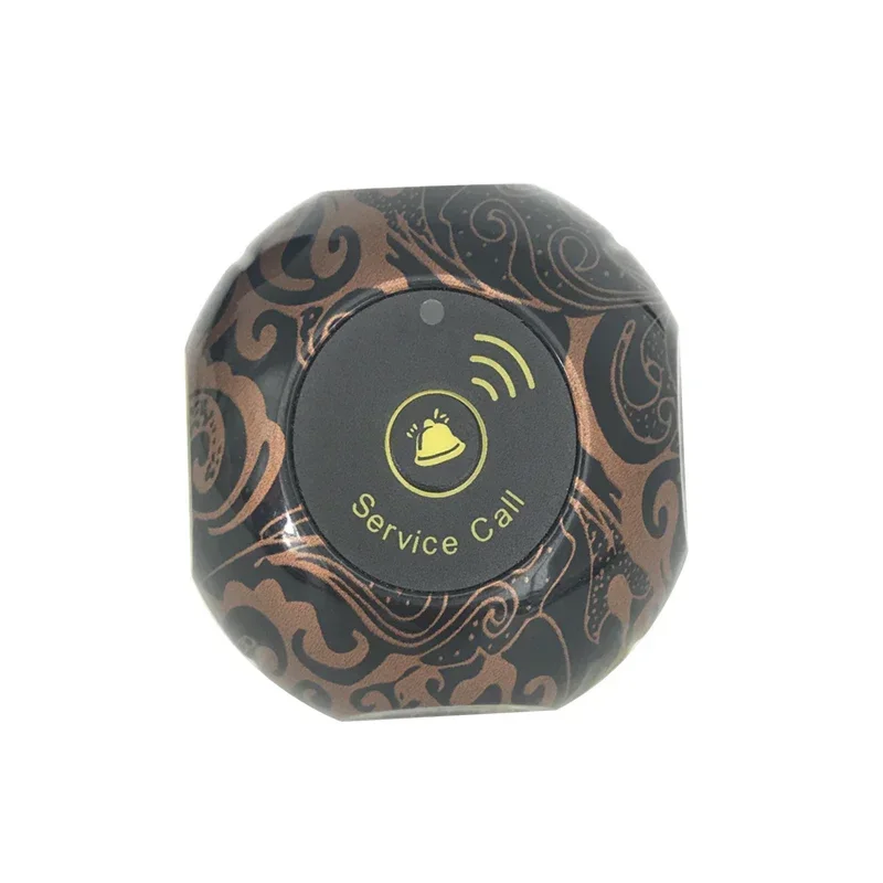 Дистанционный передатчик QWICALL ong беспроводная система 10 кнопок вызова коричневая