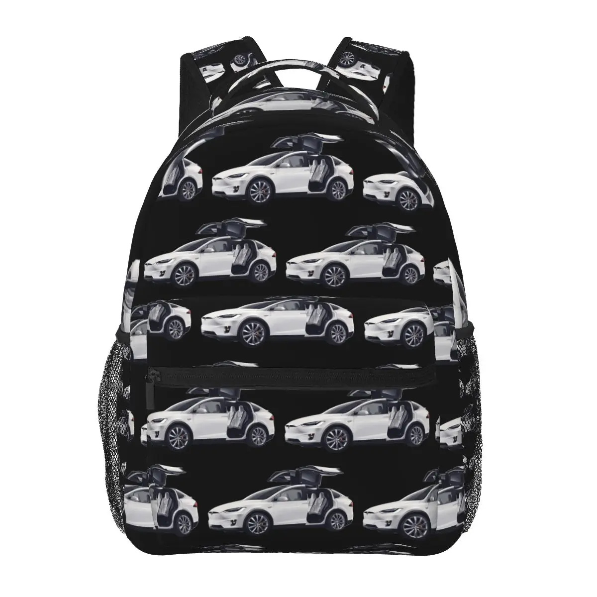 Рюкзак Tesla Model X для мальчиков и девочек детские школьные ранцы мультяшный