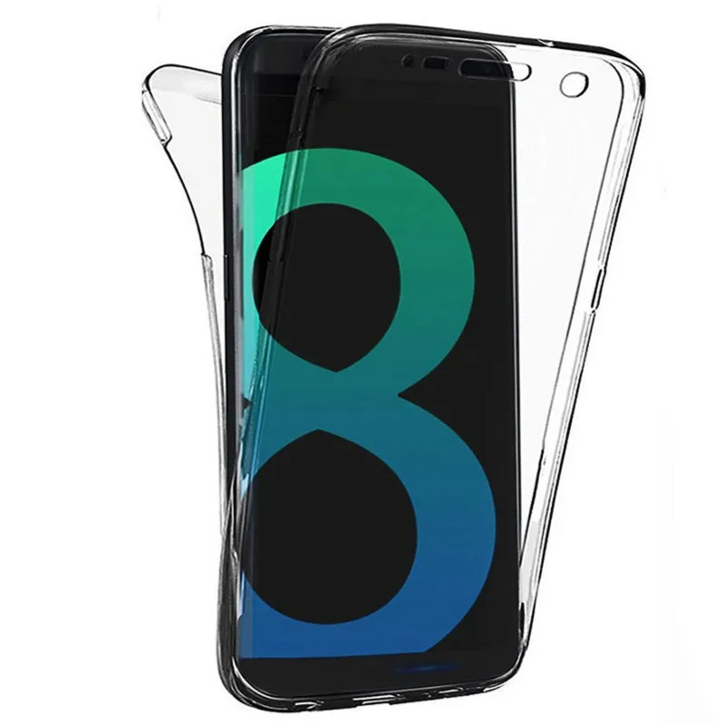 

TPU Soft 360 Full Body Silicon for Samsung Galaxy S21 S20 FE Ultra Note 10 Plus 5G 9 8 S10 S9 S8 Plus S7 edge Plus Clear Cover