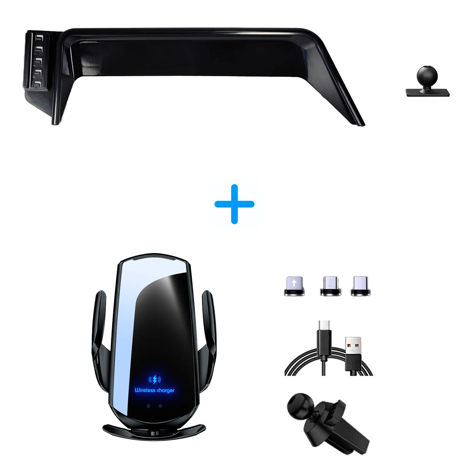 

Автомобильный держатель телефона для Toyota CHR 2018 2019 2020 2021 2022 C-HR, Фиксированный экран, навигационный кронштейн, база, аксессуары для беспроводной зарядки