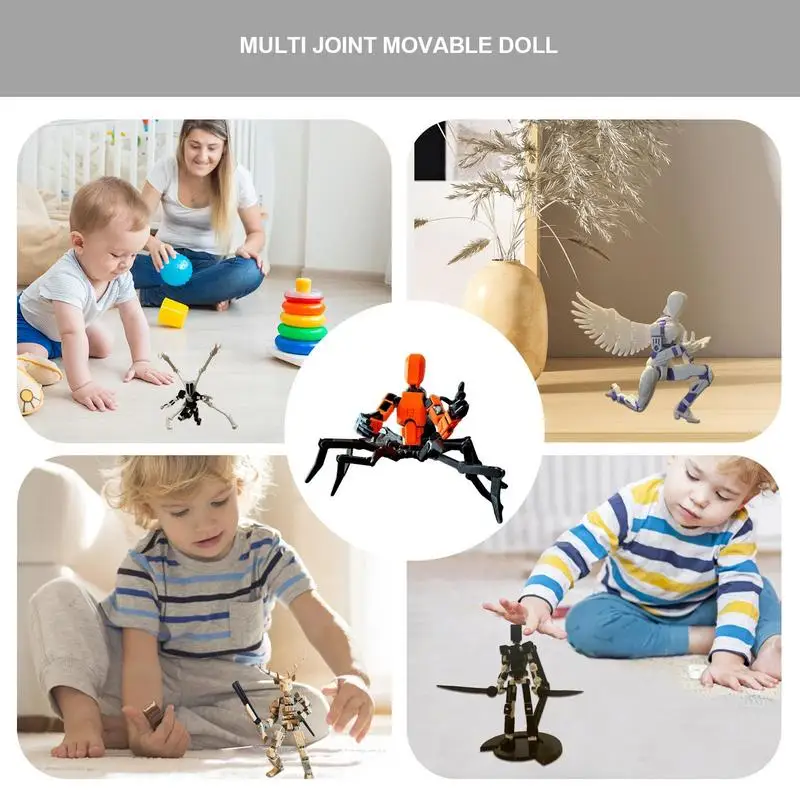 Игра для родителей и детей развивающая игрушка несколько суставов 3D подвижная