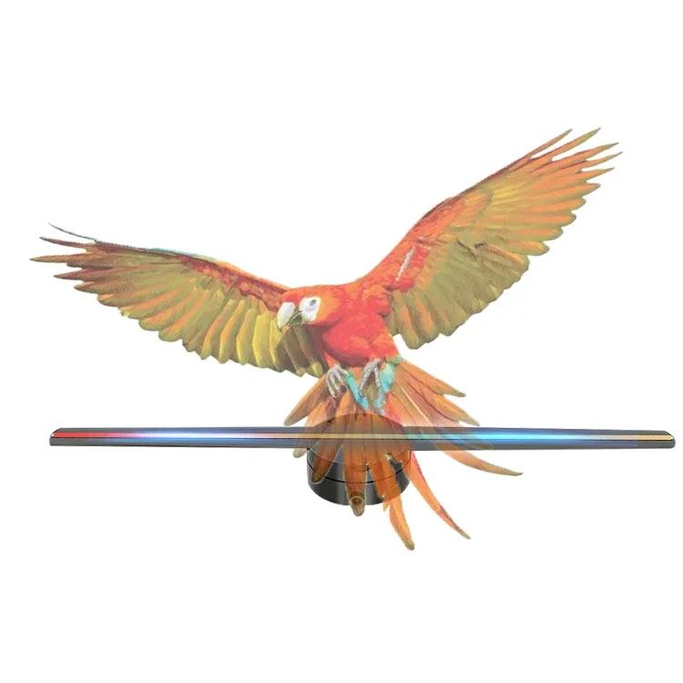 Праздничное украшение Выставка событий 3D Голограмма Вентилятор Дисплей