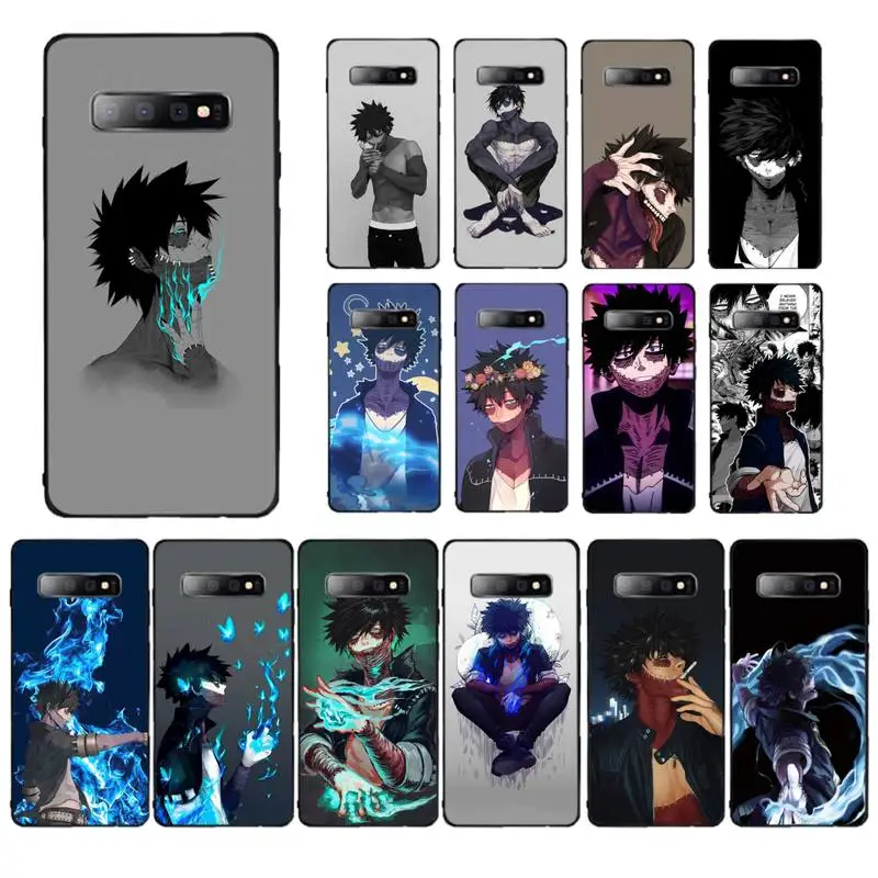 

MaiYaCa Dabi My Hero Academia Phone Case for Samsung S10 21 20 9 8 plus lite S20 UlTRA 7edge