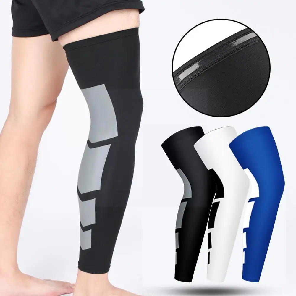 

Fashion Sports Knee Pads Super Elastic Outdoor Basketball Gear Protective Men Running Brace Women Cycling Leg Riding Knee C W9i2