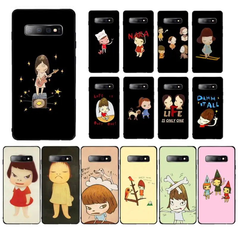 

Yinuoda art cartoon Yoshitomo Nara Phone Case for Samsung S10 21 20 9 8 plus lite S20 UlTRA 7edge