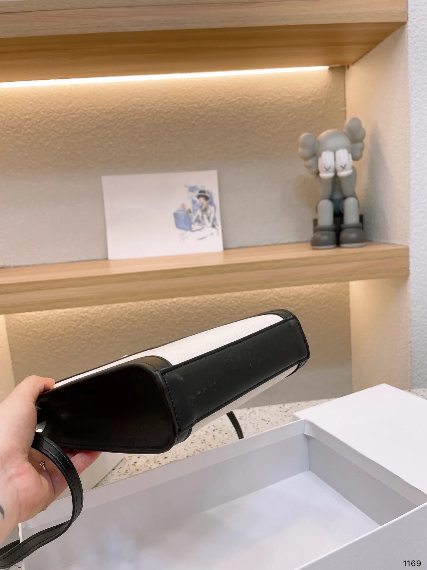 High quality brand shopping bag Single Shoulder Bag Canvas collage handbag shopping bag Single Shoulder Messenger Bag