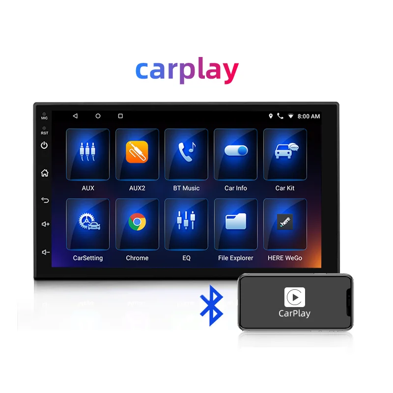 N750 UI7 TN экран mp5 плеер Емкостный 7 &quot9" 10 1 &quot2G + 32G Автомагнитола android