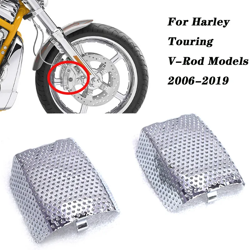 

Front Brake Caliper Insert Set For Harley Touring Road King Electra Glide CVO Ultra Classic Anniversary08-19 V-Rod 06-19