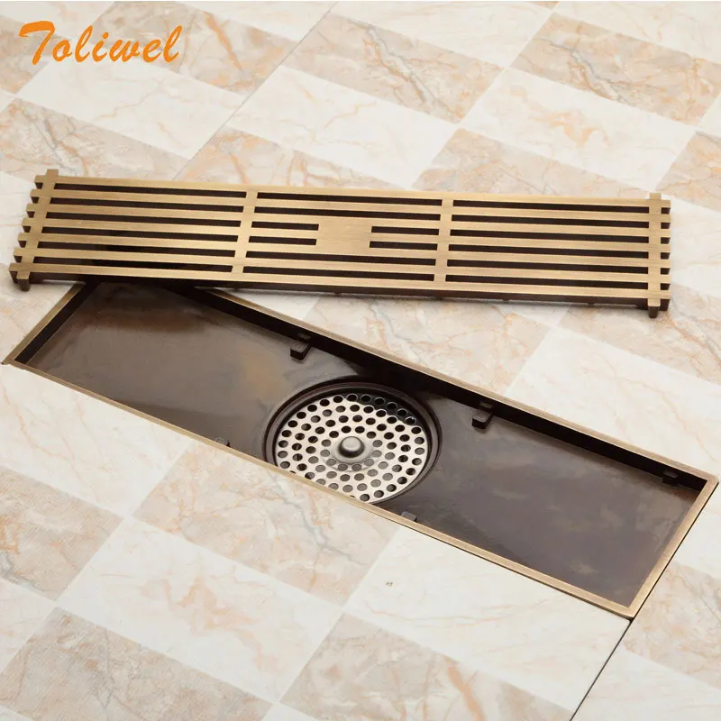 limited ralo de banheiro deshumidificador antique brass bathroom linear shower drain floor trap waste grate wire strainer free global shipping
