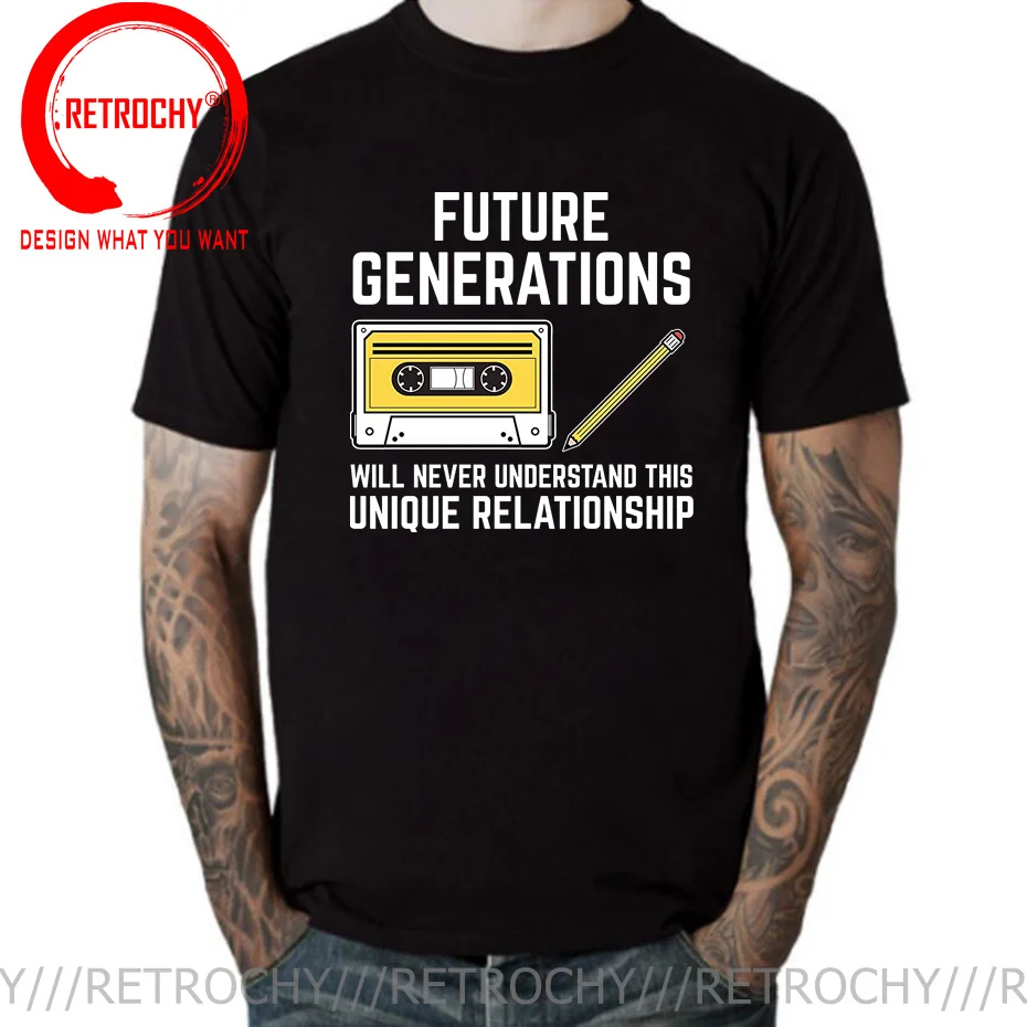 

Man Tshirt Future Generations Will Never understand Sarcastic Men's Print T Shirt Cotton T-Shirt Music Novelty Funny T Shirt men