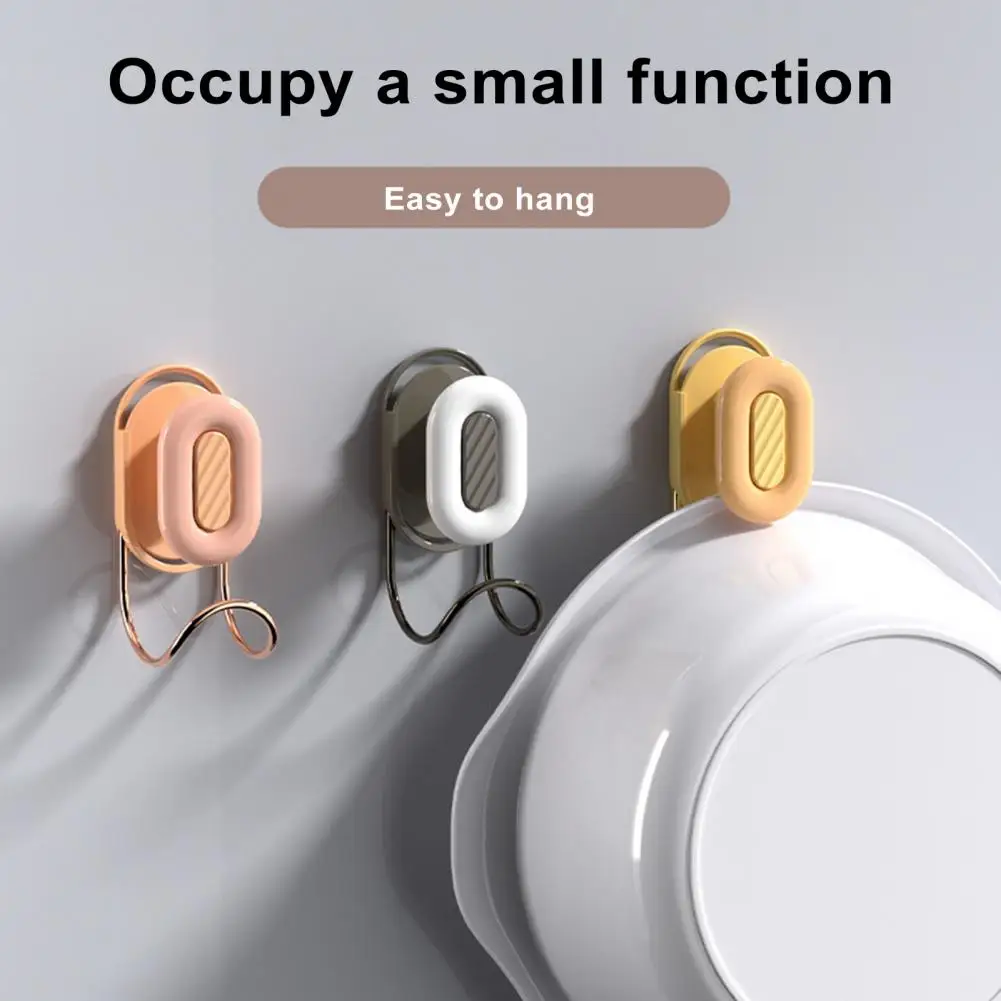 Wall Mounted Washbasin Hook Heavy Duty Strong Self-adhesive Waterproof Hair Dryer Holder Adjustable Hanger