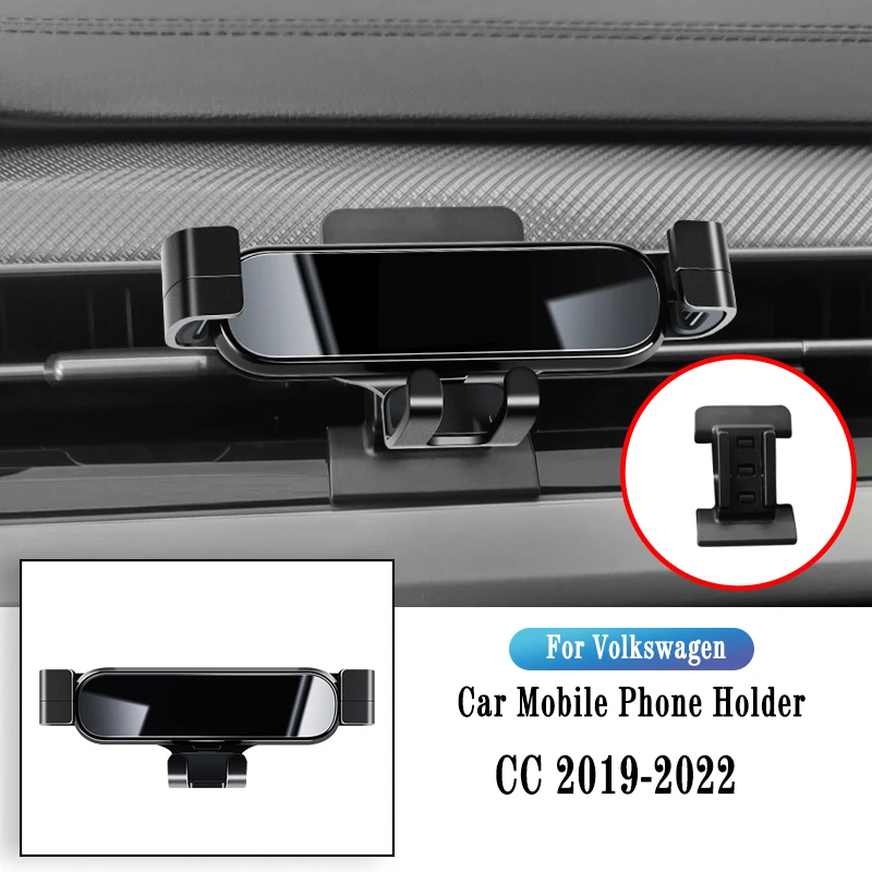 

Navigate Support For Volkswagen CC 2019-2022 Gravity Navigation Bracket GPS Stand Air Outlet Clip Rotatable Support Accessories