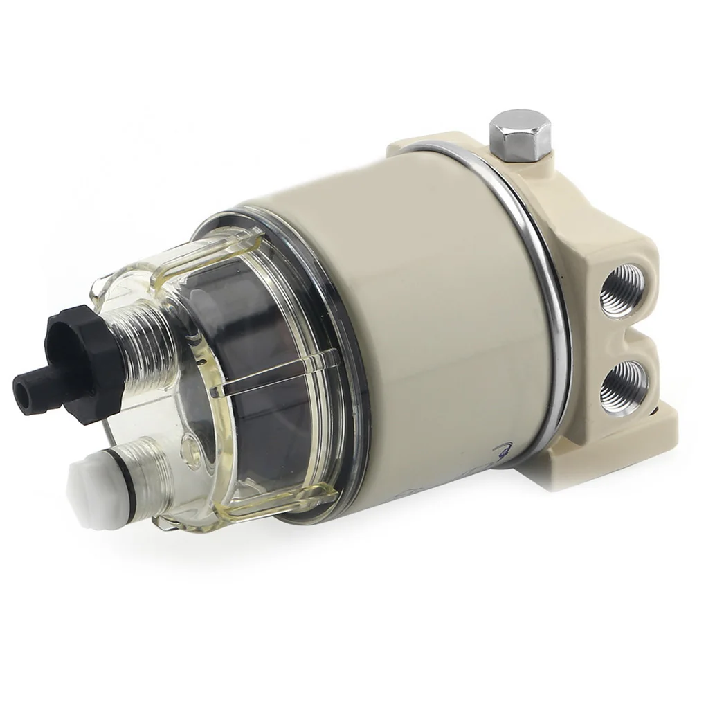 

Портативный топливный фильтр для лодок, 30 галлонов в час, антикоррозийный многоразовый сменный антикоррозийный автомобильный сепаратор во...