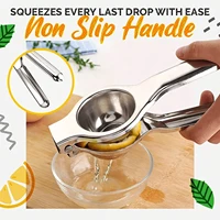 stainless steel lemon squeezer hand manual fruit juicer manual press lemon juicer mini blender kitchen gadgets citrus squeezer