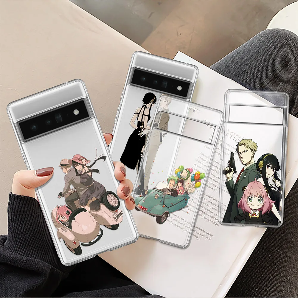 

SPYxFAMILY Cases For Pixel 2 3 4 5 6 3a 4a 5a 6a 6 Pro 2XL 3XL 4XL Anime Cover For Pixel 3a XL 4a 5G 5a 5G Protection Shells