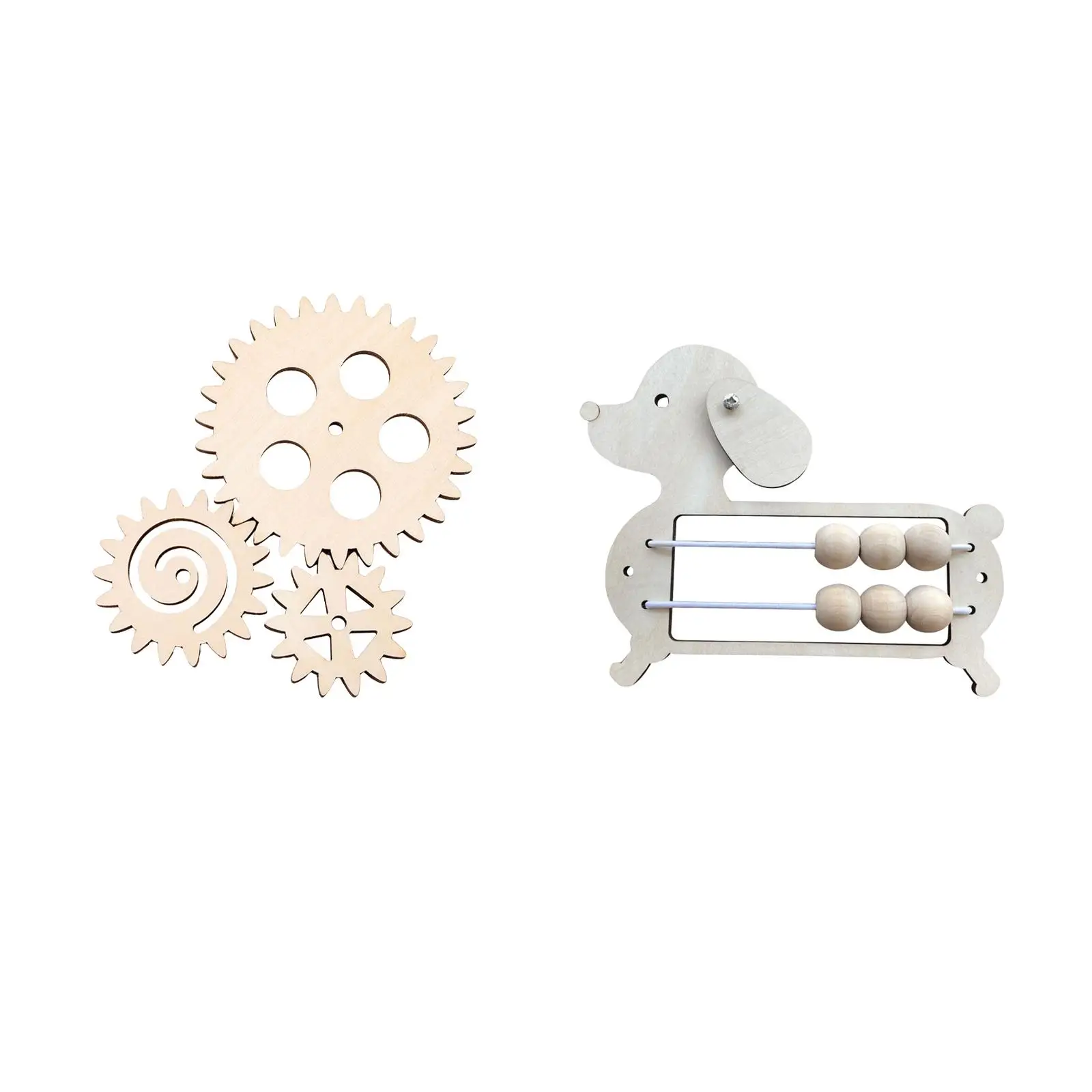 

Houten Drukke Bord Materiaal Leeractiviteiten DIY Accessoires Ontwikkeling