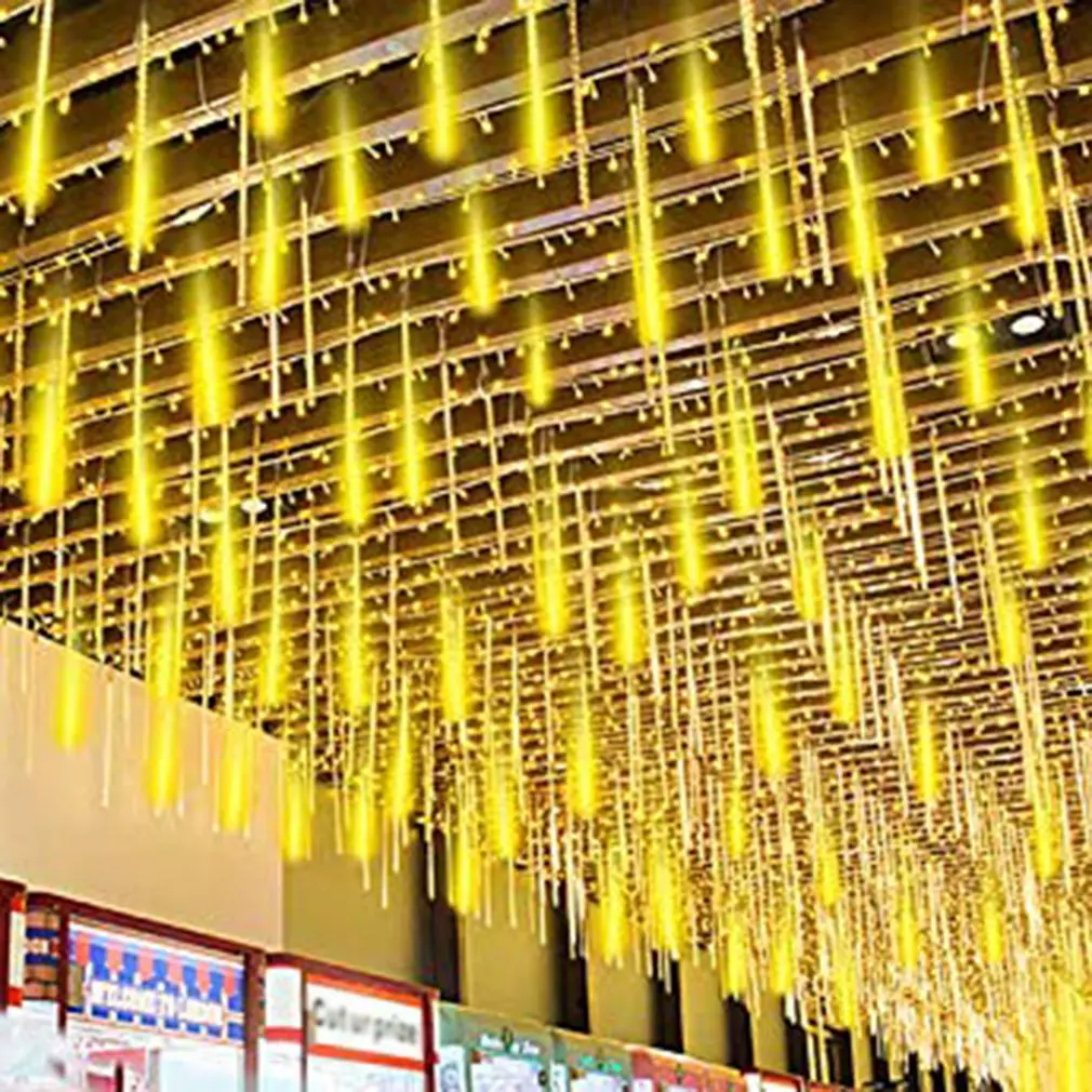 

Led Meteor Shower Lamp Waterproof Colorful Meteor Lamp Outdoor Garden Decorative Beautiful Light String