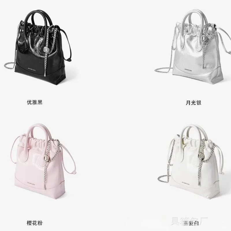 Сумка Stray Bag новинка 2024 сумка-ведро из мягкой воловьей кожи женская коровьей