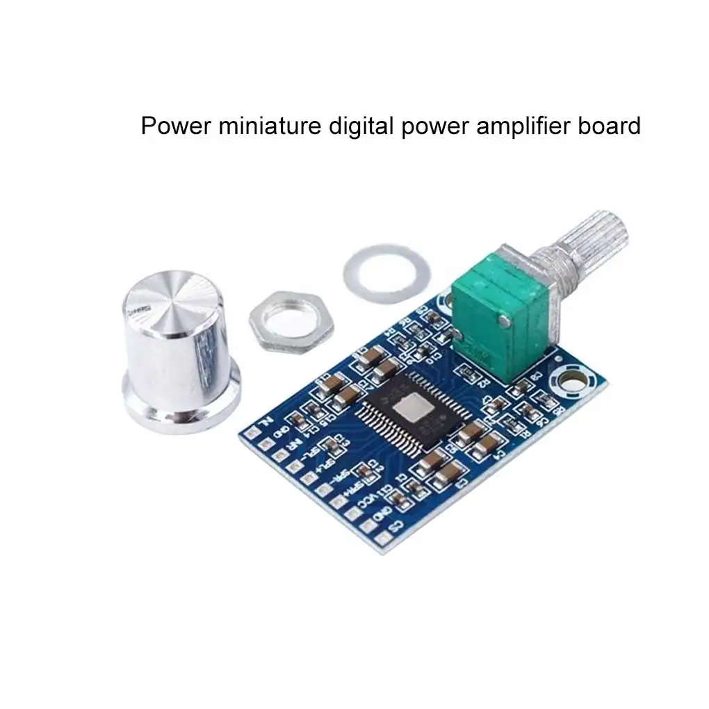 

Dual Channel 50W Digital Power Amplifier Board Stereo Sound Wide Range Speaker Amp Module Electronic Component