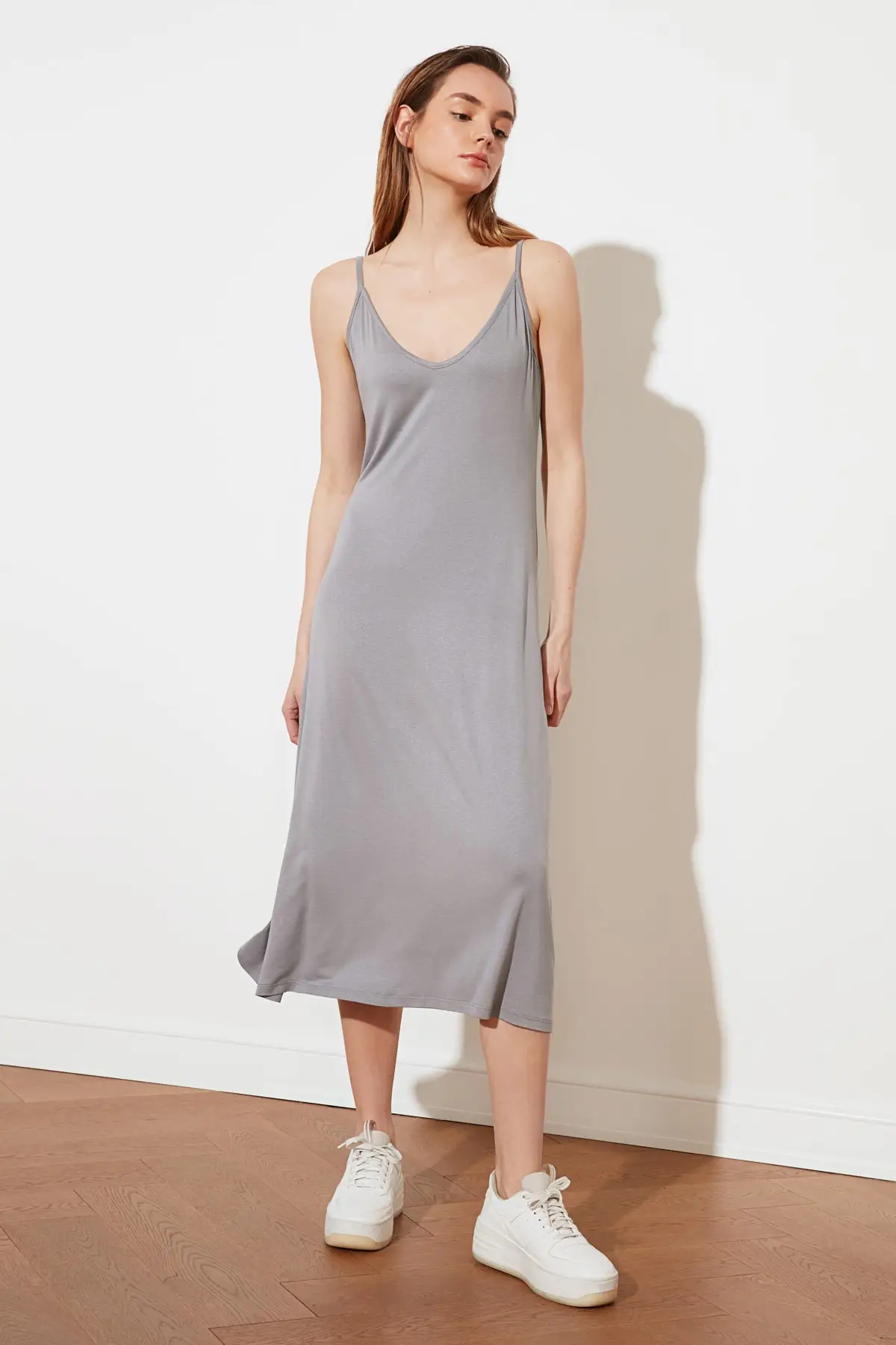 Черное Трикотажное Платье TWOSS19VG0313 | Женская одежда