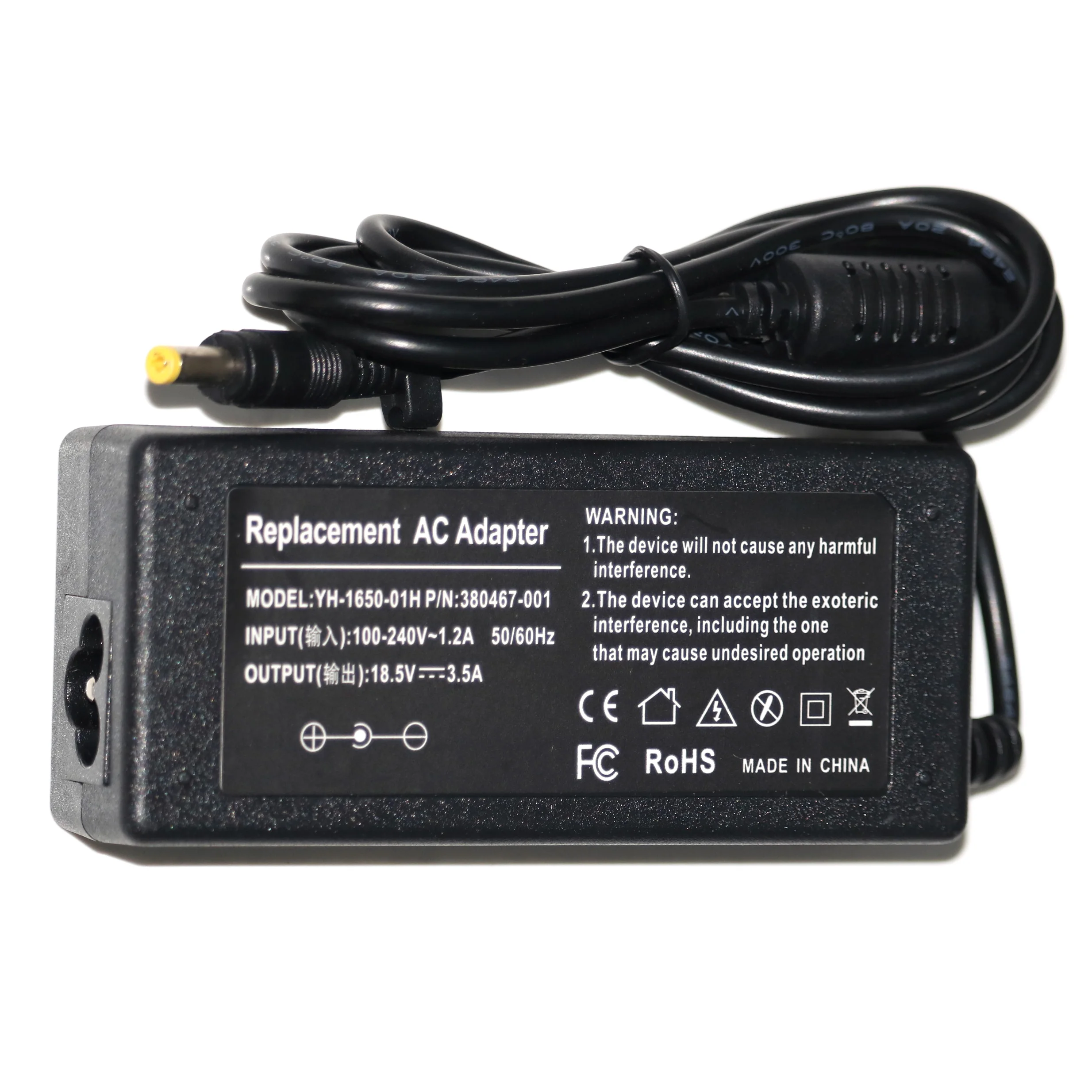 

18.5V 3.5A AC Laptop Adapter Charger Power Supply Notebook Battery For HP Compaq 610 615 620 621 530 510 550