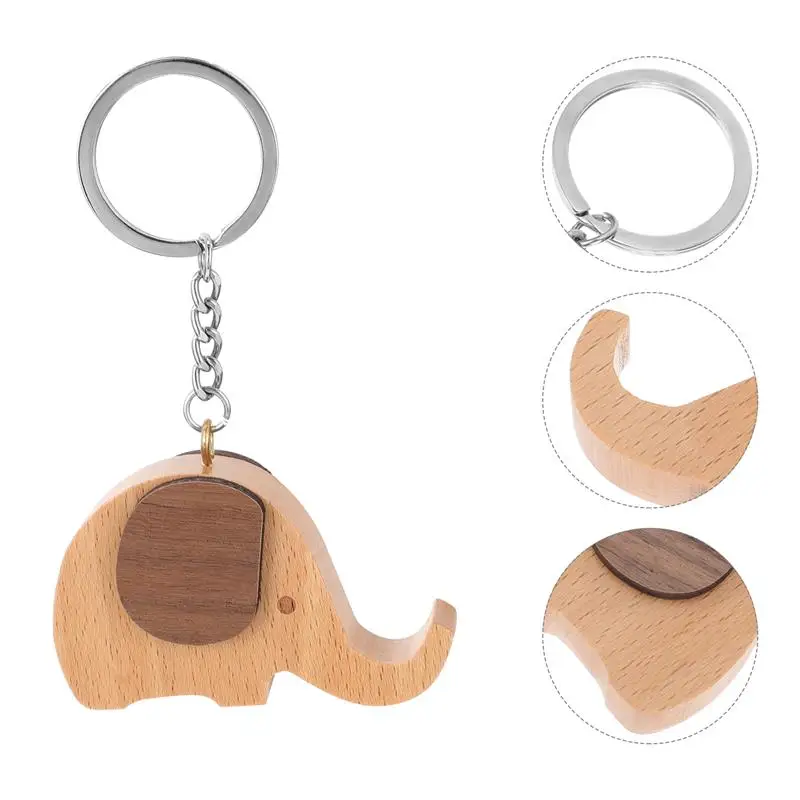

1pc Creative Key Chain Pendant Elephant Shape Key Chain Pendant Pretty Key Chain