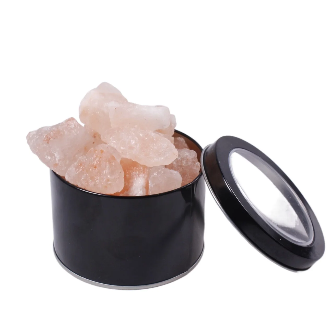 Кристалл руды из натуральной оранжевой соли может использоваться для украшения