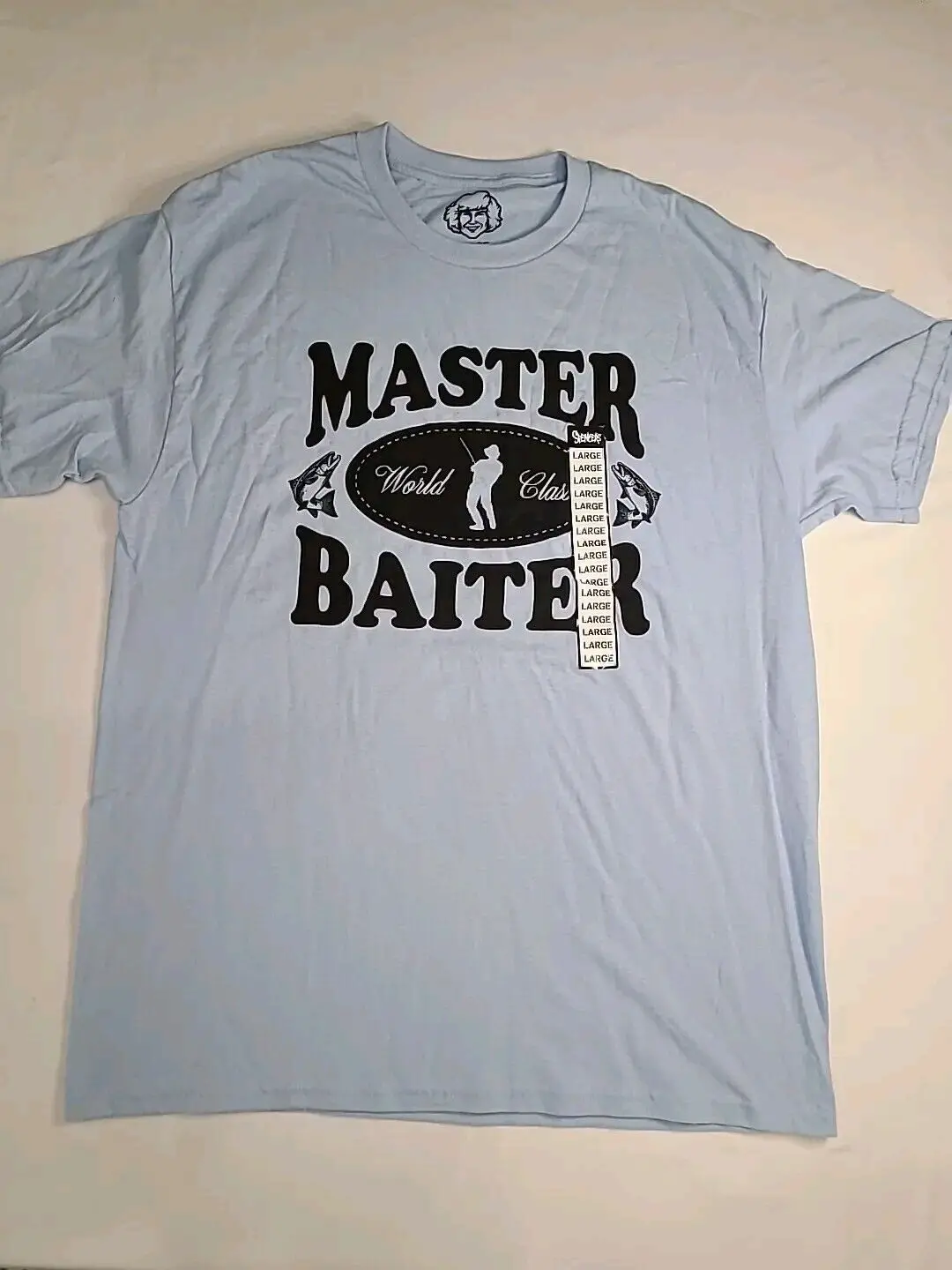 Спенсер футболка мастер Байтер Рыбалка День отца Графика размер для взрослых L