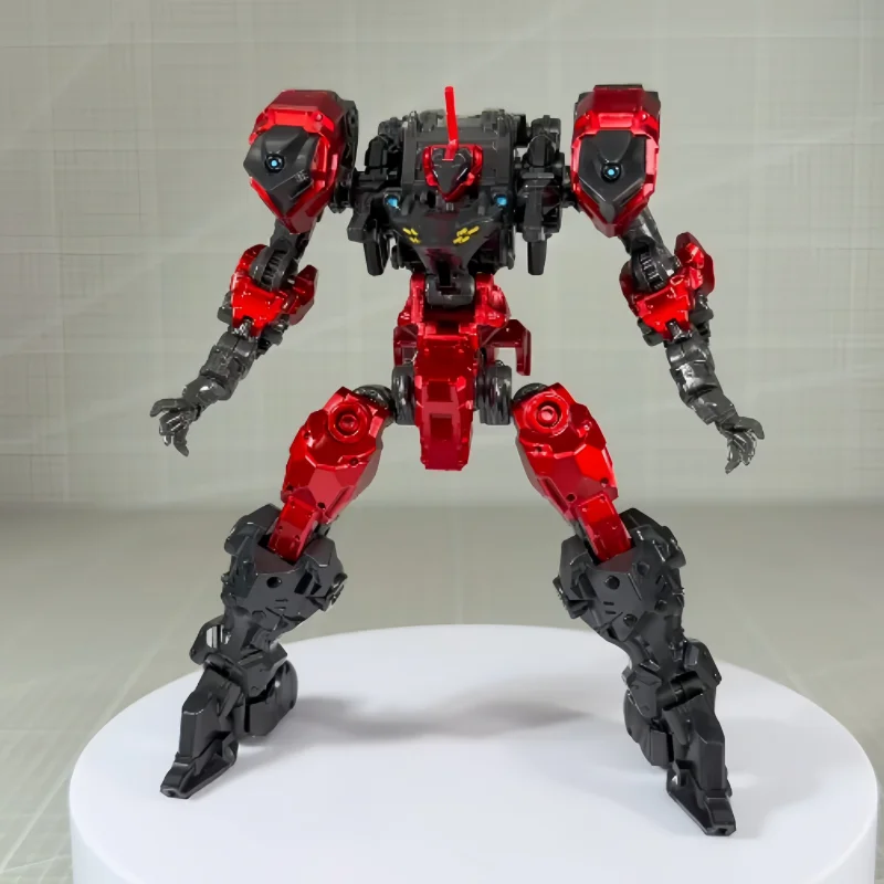 Фото Сборная модель Bigfirebird Build Posable Assembly Mecha в масштабе 1:60, ND 01, Оригинальный Демонический Птичий Человек, красно-черный, коллекционный, для взрослых хоббистов №3