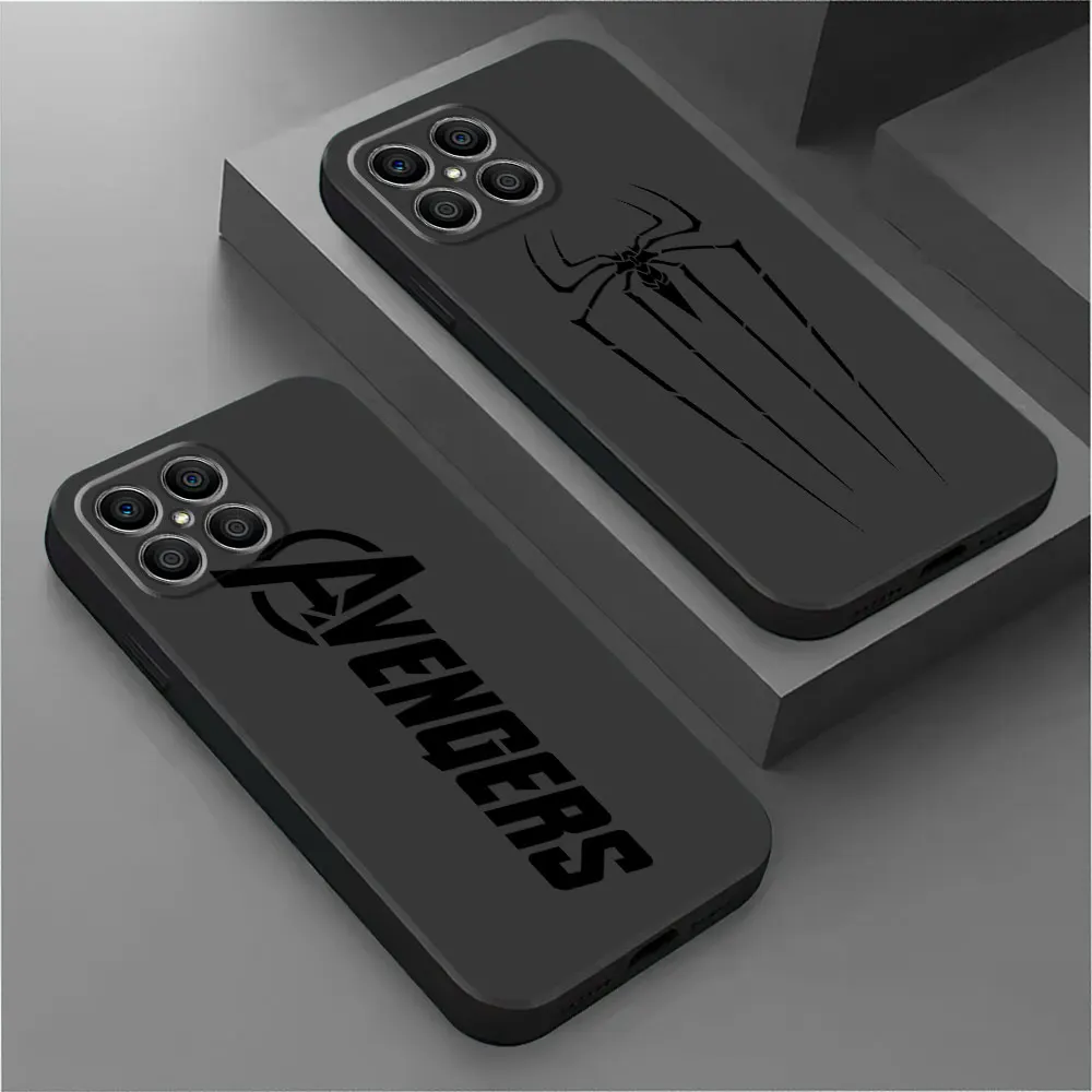 Чехол для телефона с логотипом Marvel Человек-паук Мстители Honor 70 Lite X9a чехол 8X X6 X6a X8a