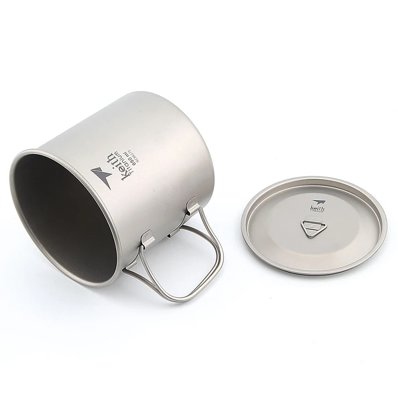 Кит Титан Кубок Складная ручка кружка для воды походная дорожная бутылка