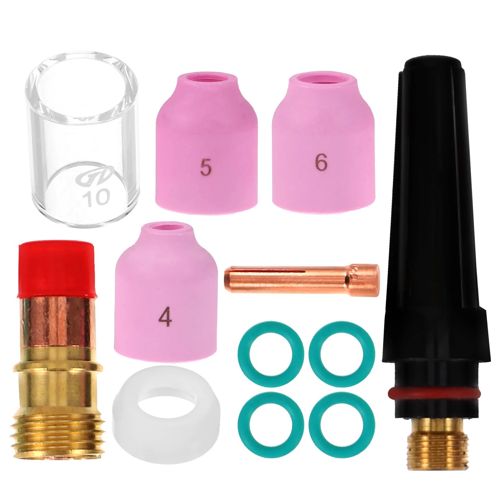 

1 Набор сварочных аксессуаров, сварочные сопла с металлической сеткой