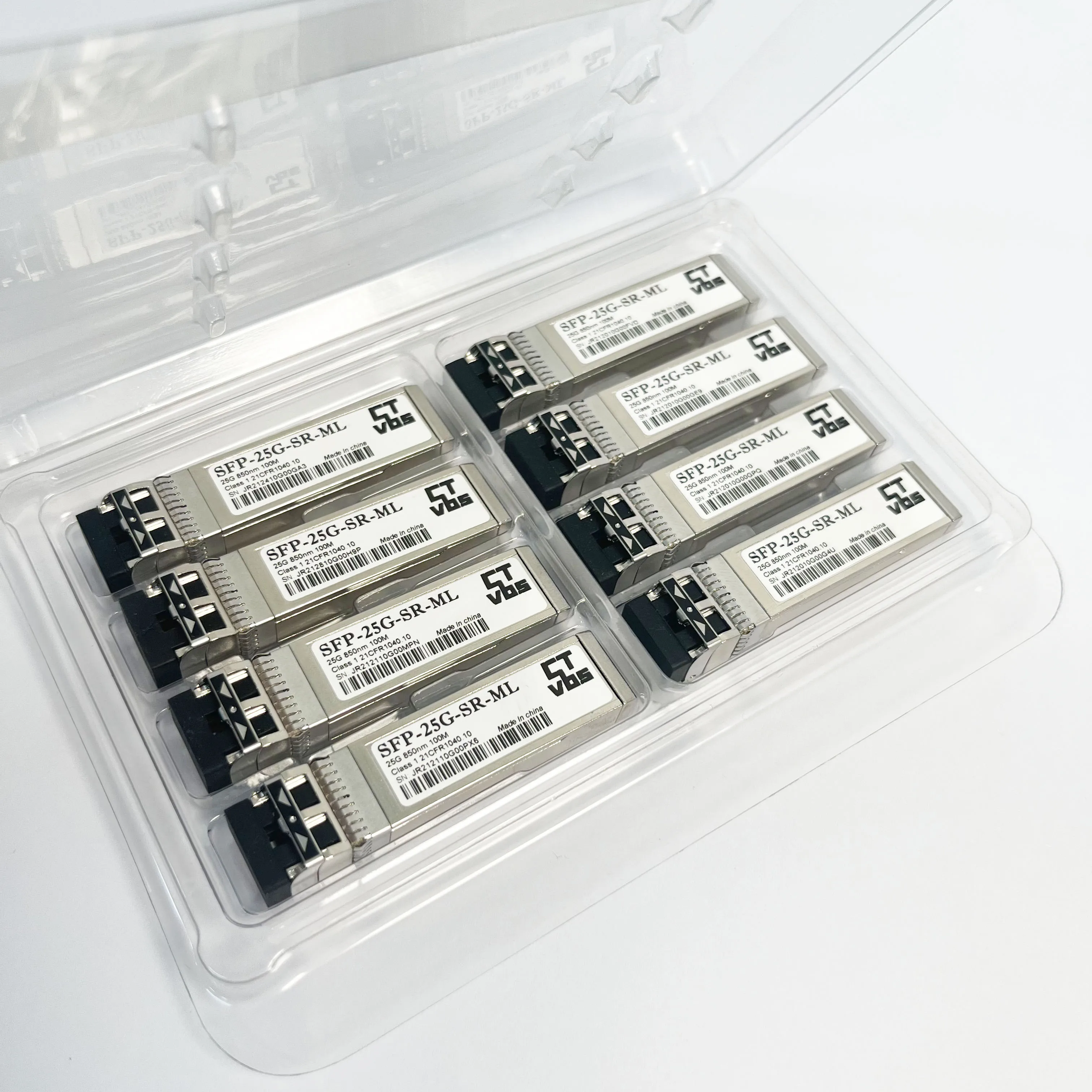 MCX4121A Mellanox Compatible 25G SFP28 SFP-25G-SR Fiber Optic Transceiver Module