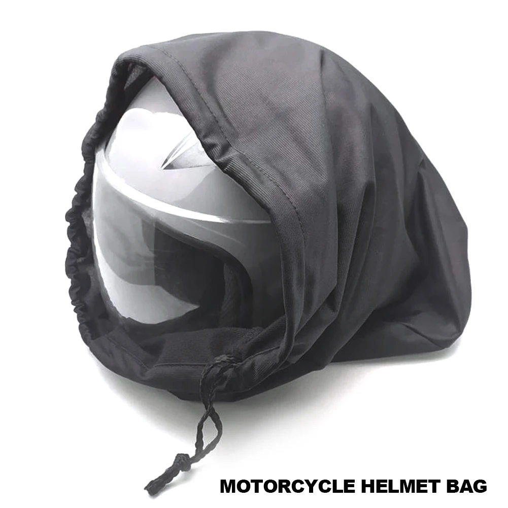 

Сумка для мотоциклетного шлема, плюшевый защитный чехол на половину крышки шлема для скутера, мопеда, велосипеда, Оксфорда