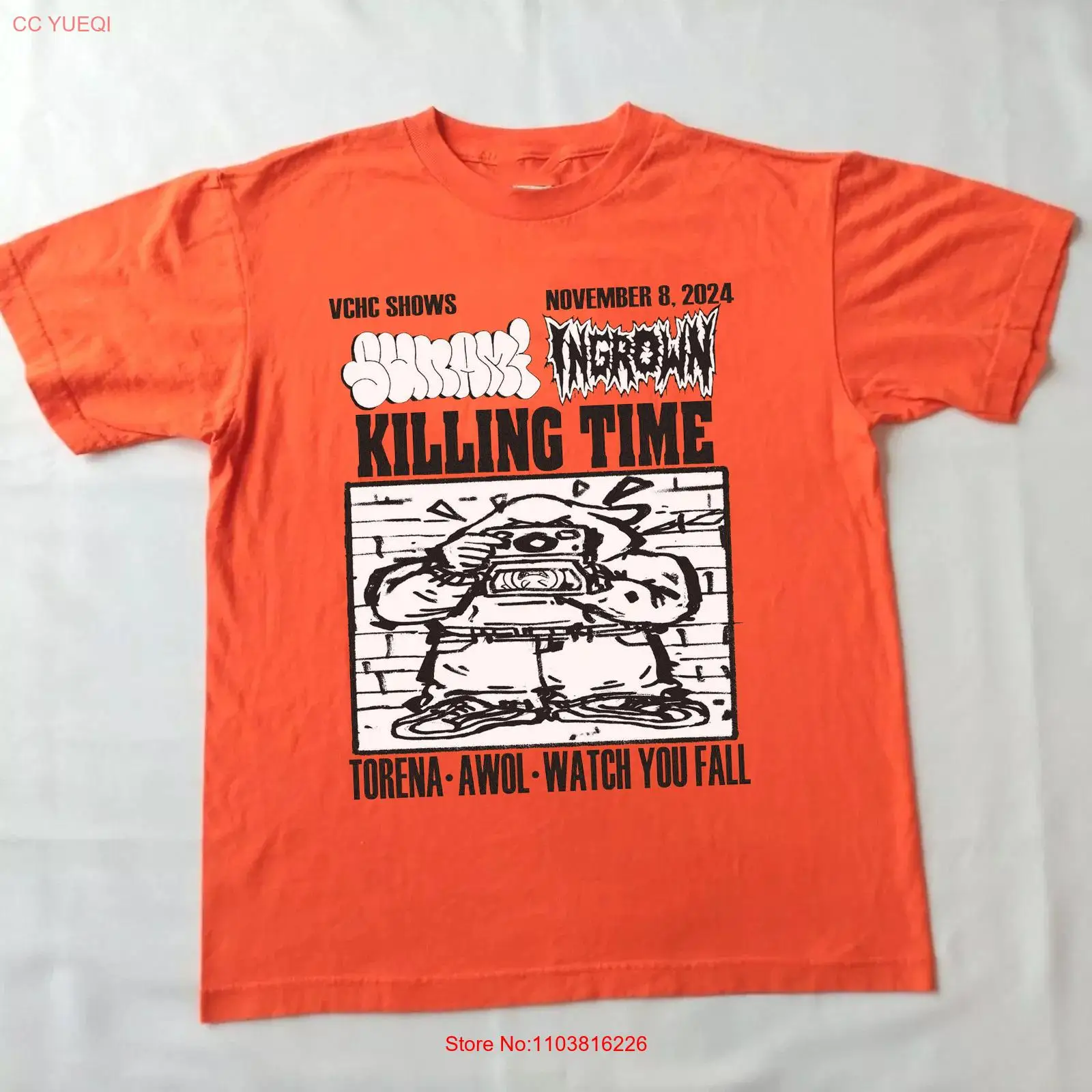 Sunami Band Killing Time VCHC показать футболку унисекс полный размер S-5XL