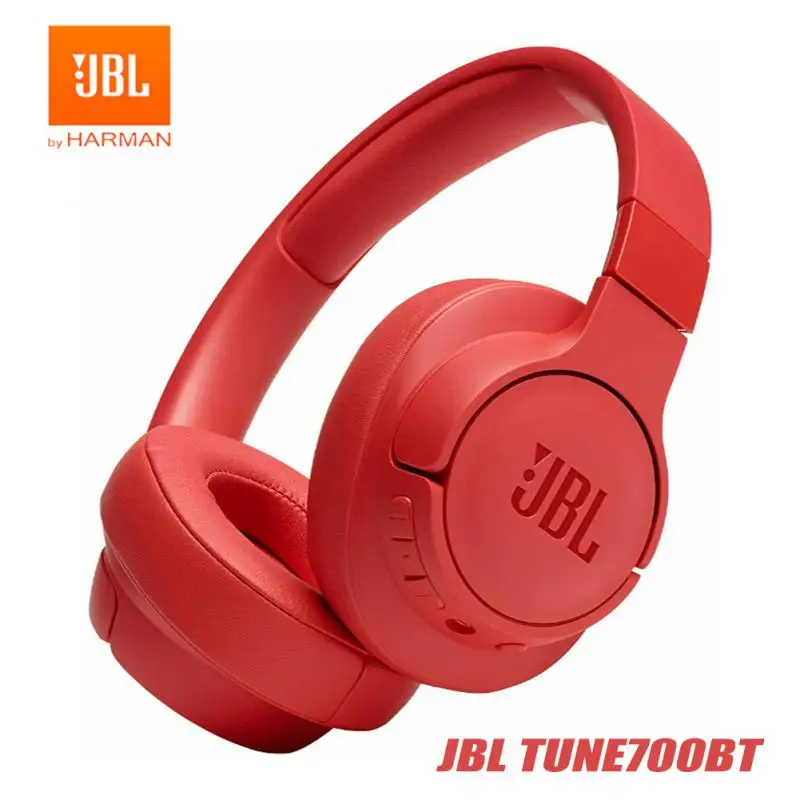 JBL TUNE700BT HIFI Stereo Earphones Bluetooth 5.0 Headphone Music Headset With Mic For Mobile XiaoMi Iphone IPad Sumsamg Tablet