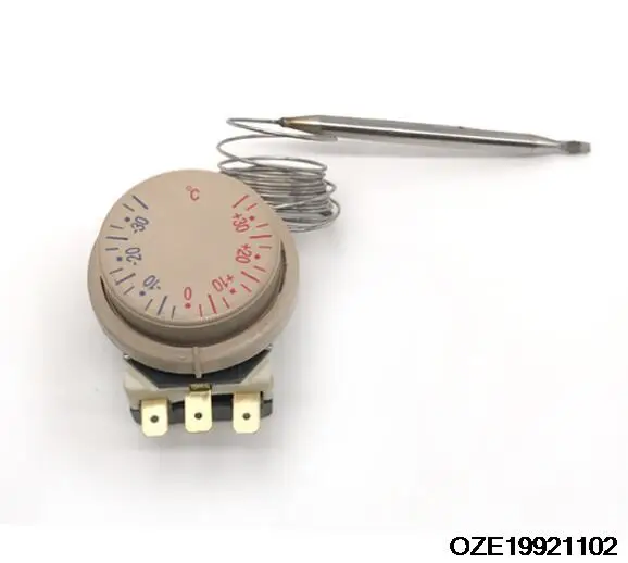 

Freezer -30 to 30 Centigrade Temperature Beige Probe Capillary Thermostat