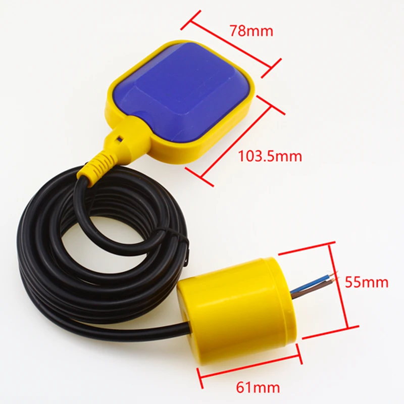 1 шт. Φ 2M 3M 4M 5M контроллер Поплавковый выключатель жидкости уровня контактор