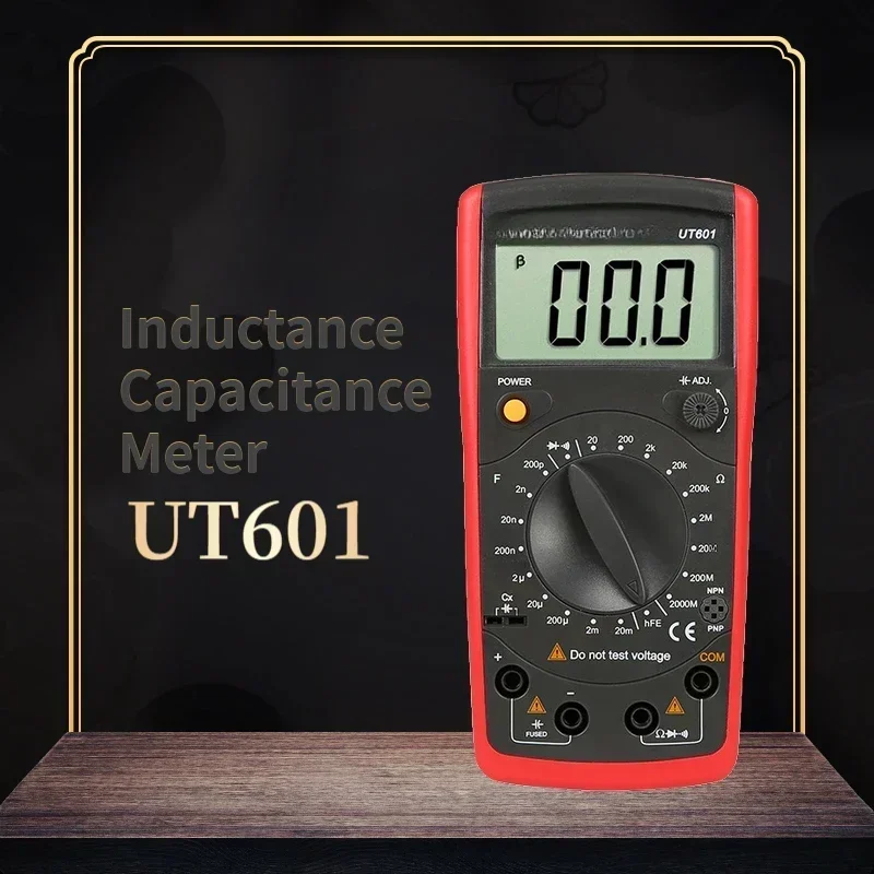 Для UNI-T UT601UT603 Измеритель индуктивности и емкости LCR Метр Сопротивление емкости Конденсаторы Транзистор Диодный тестер (art.: 3920cb4e10d66) - 3920cb4e10d66