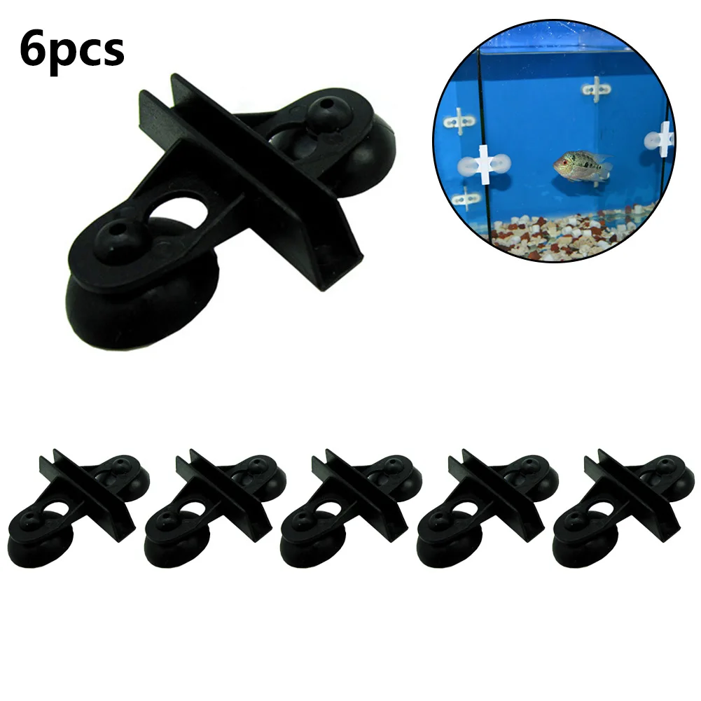 

Durable Practical Divider Clips Partition Clip Fish Glass Isolation Separation Accessories Black/white Bracket