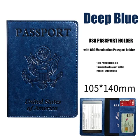 Индивидуальная индивидуализированная Обложка для паспорта США, женские обложки с именем, американские обложки для паспортов, для девочек и американских паспортов