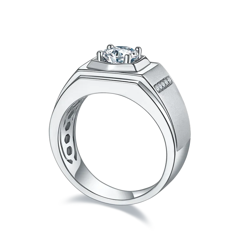 Серебряные кольца в стиле хип-хоп