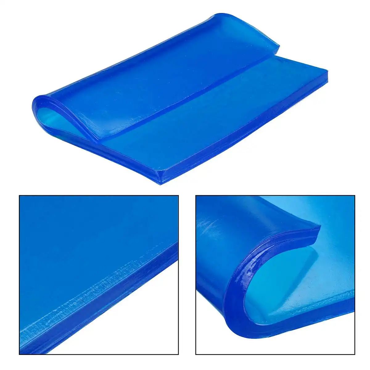 

Синяя Модифицированная гелевая Подушка для сиденья мотоцикла, 35x35x2 см