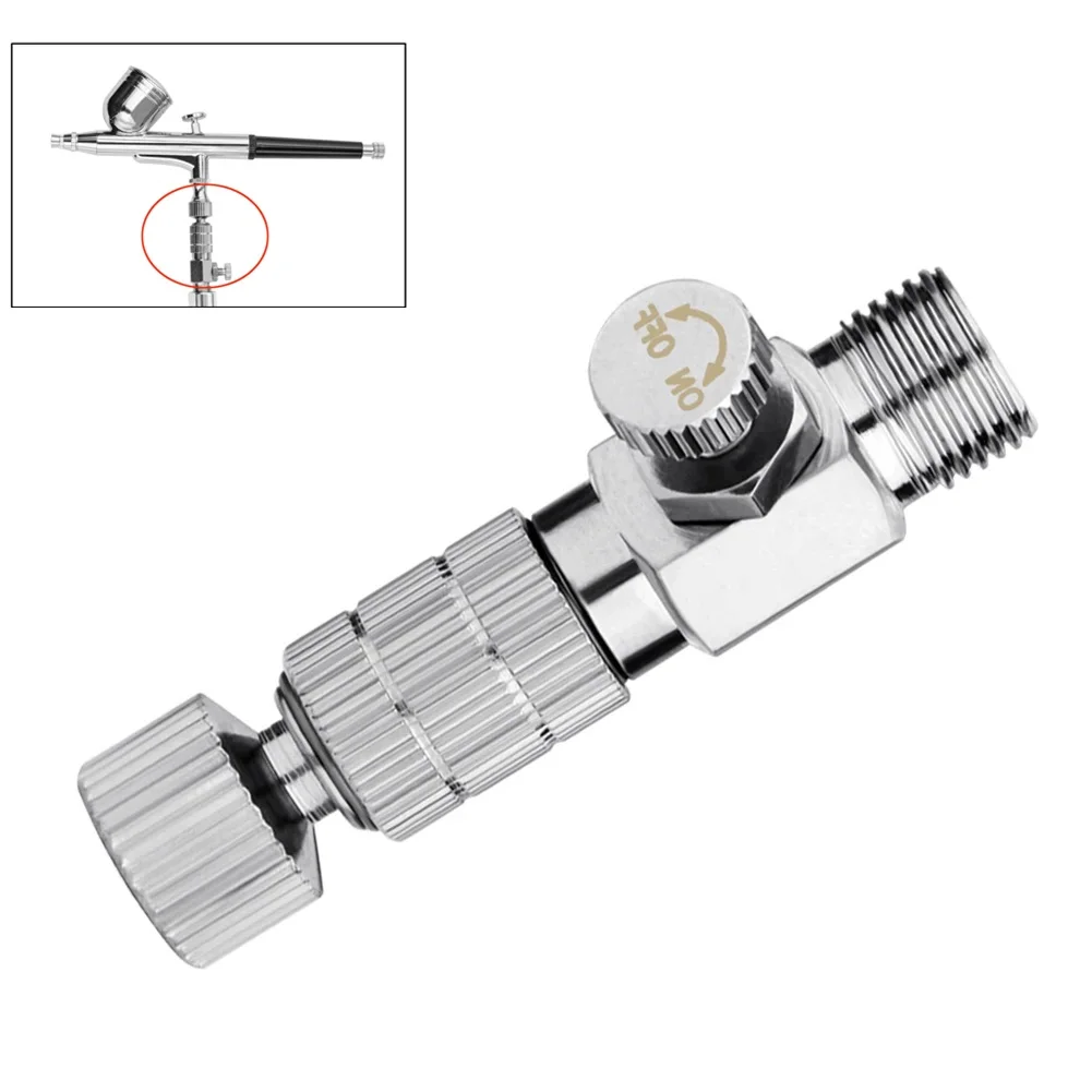 

4.5cm Airbrush Hose Adapter Quick Release Disconnect Release Coupling Adapter Connect For Tracheal Ligation