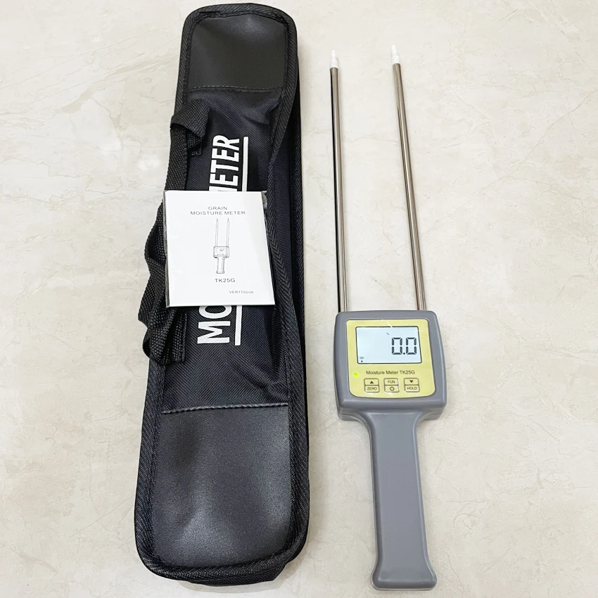 

Измеритель влажности зерна TK25G с высоким разрешением может измерять 25 видов частиц зерен и может измерять быстро и точно