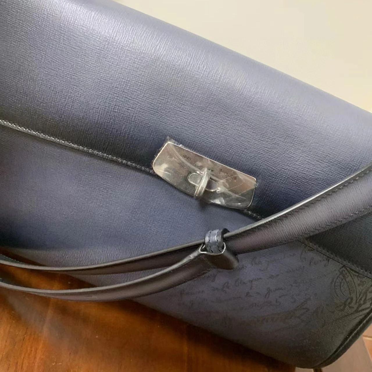 Кожаная сумка-мессенджер Seetoo Scritto цветной пользовательский узор индивидуальный