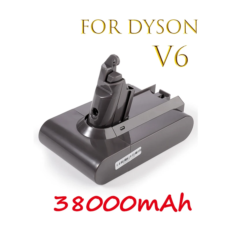 

Литий-ионный аккумулятор Dyson dc62, 38000 мАч, 21,6 в, для пылесосов Dyson V6 DC58 DC59 DC61 DC62 DC74 SV07 SV03 SV09